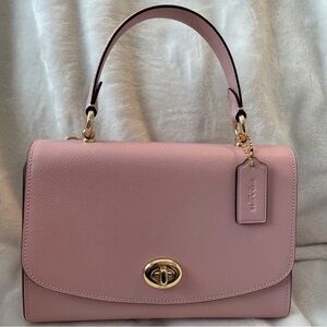 Coach pink Tilly Top Handle Satchel